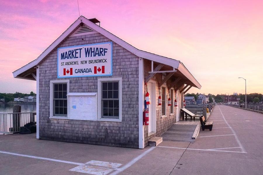St. Andrews Market Wharf / ExploreNB / Tourism New Brunswick